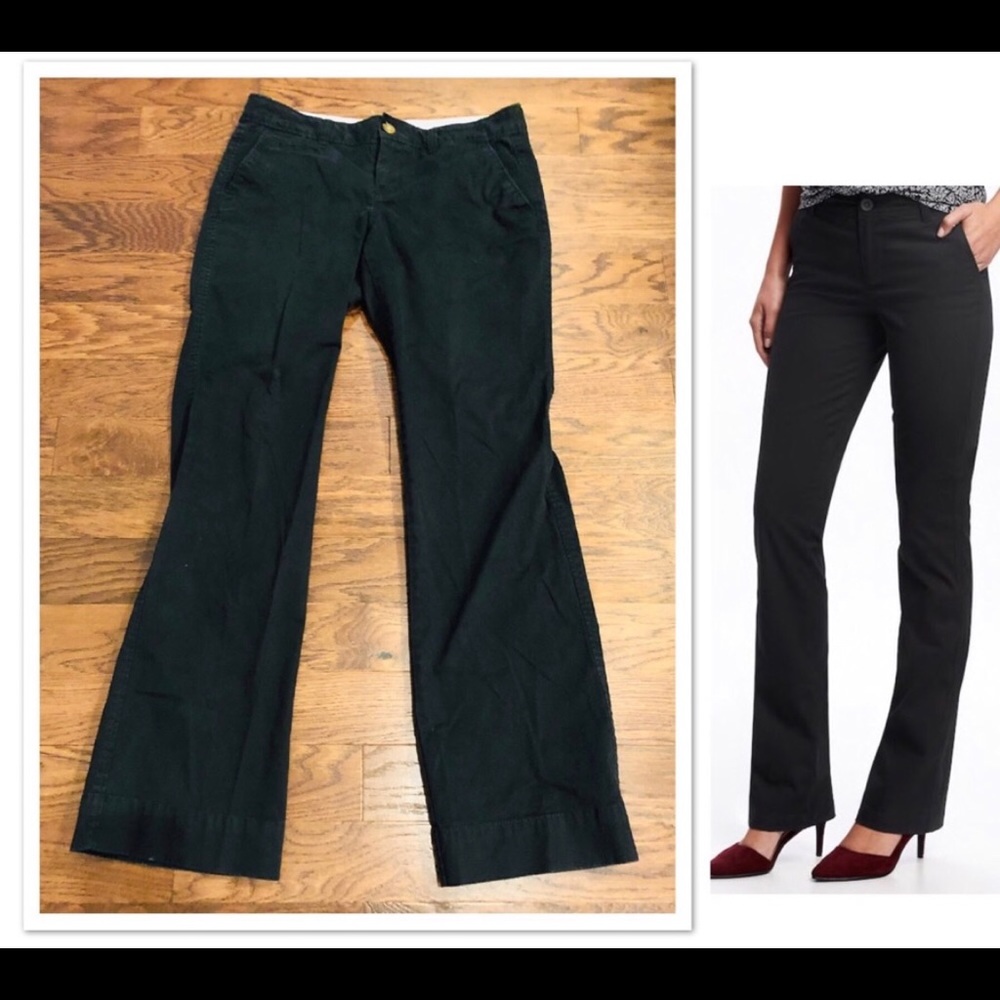 Old navy black khakis